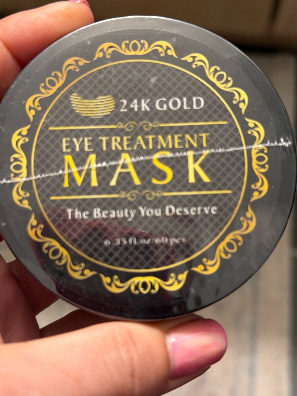 24k Gold Eye Treatment Mask NWT